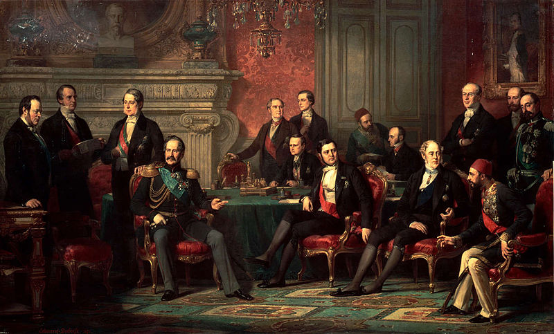 Участники Парижской конференции. Художник Édouard-Louis Dubufe