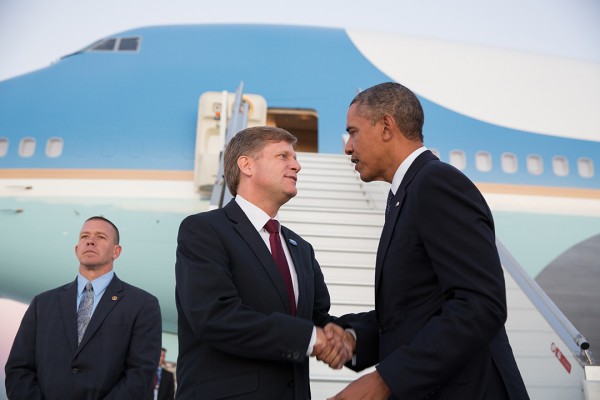 Майкл Макфол и Барак Обама. Фото с сайта m-mcfaul.livejournal.com