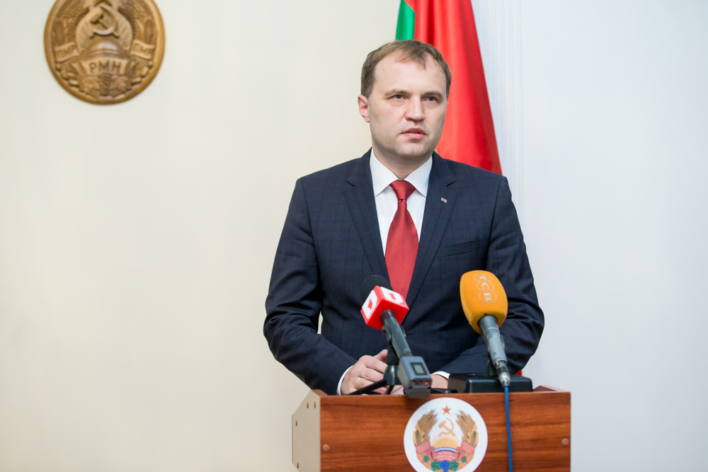 Президент Приднестровья Евгений Шевчук. Фото с сайта president.gospmr.ru