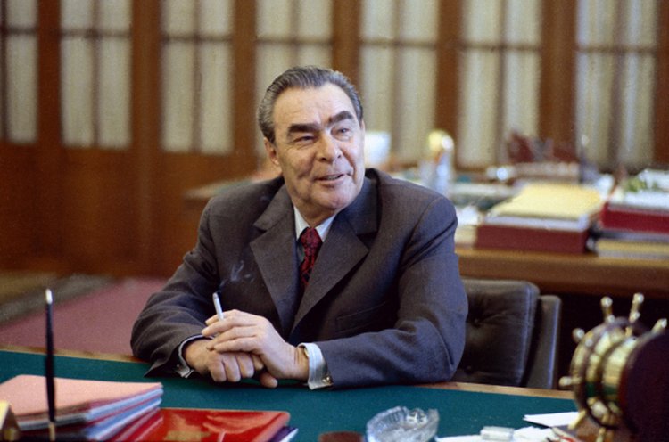 Леонид Брежнев © РИА Новости, Юрий Абрамочкин Леонид Брежнев
