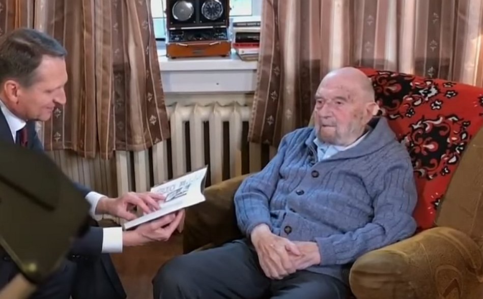 Джордж Блейк (Георгий Иванович Бехтер). Стоп-кадр из видео в YouTube Георгий Иванович Бехтер