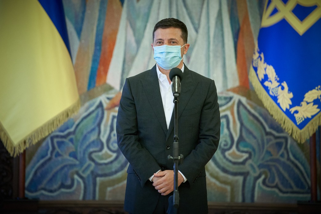 Владимир Зеленский. Фото с сайта president.gov.ua Киевский режим снимает маску?