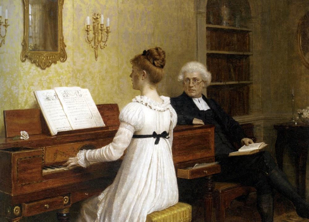 Эдмунд Блэр Лейтон "The Piano Lesson"