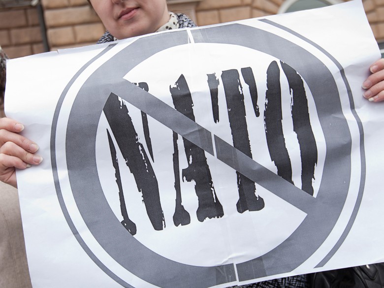 Акция протеста против создания базы НАТО © KM.RU, Кирилл Зыков