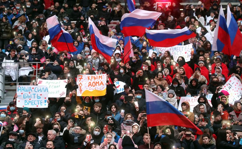 Концерт в честь годовщины воссоединения Крыма с Россией