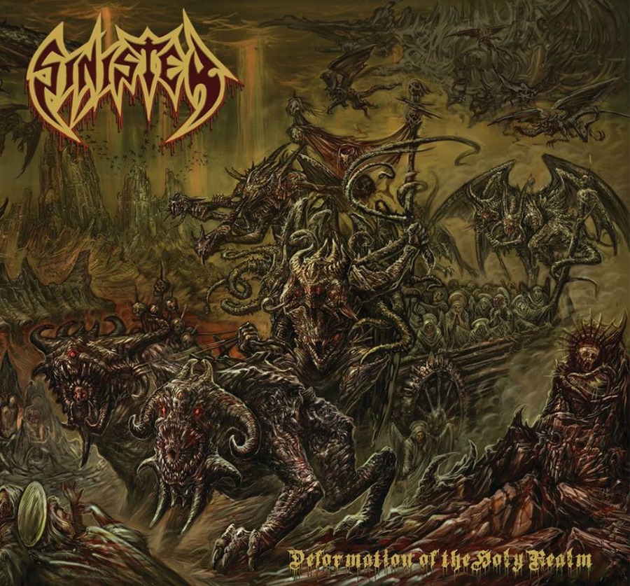Обложка альбома. Предоставлена издателем Sinister «Deformation of the Holy Realm»