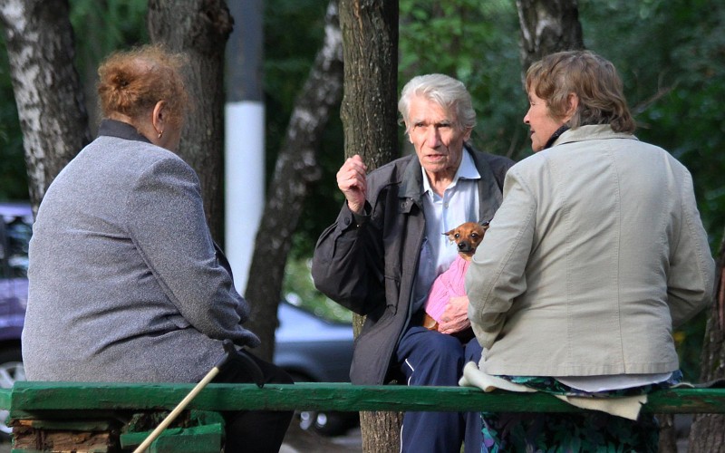 © KM.RU, Илья Шабардин Пенсионеры