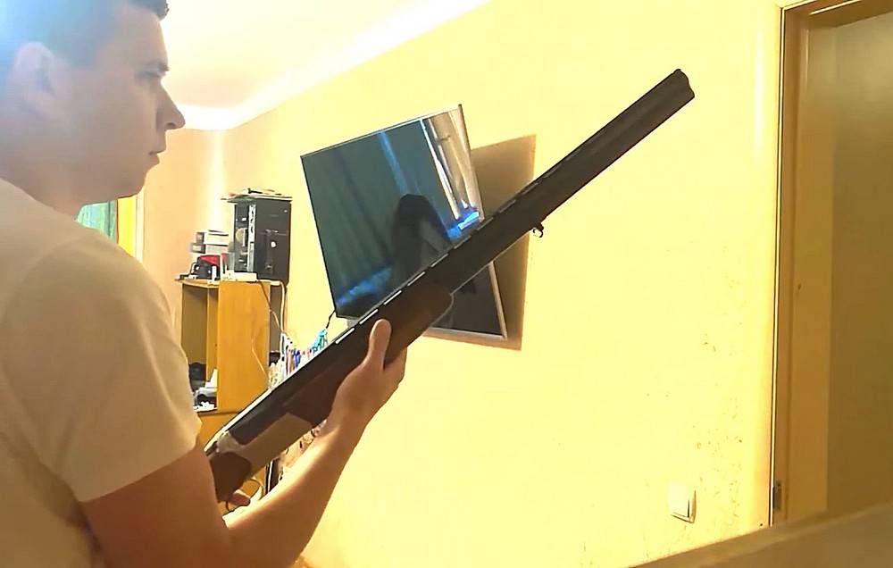 Стоп-кадр с видео «Угрозы национальной безопасности: в Белоруссии программист и КГБшник застрелили