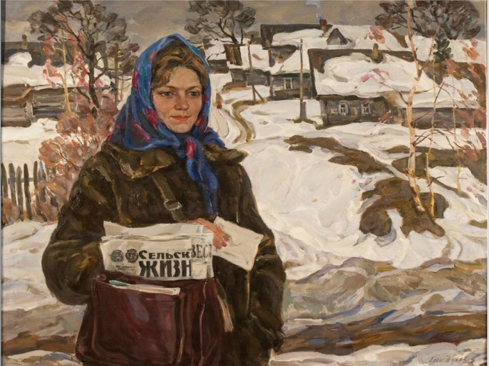 «Сельский почтальон». Художник Дубов Александр Федорович Известным людям надо быть предельно осторожными в своих высказываниях