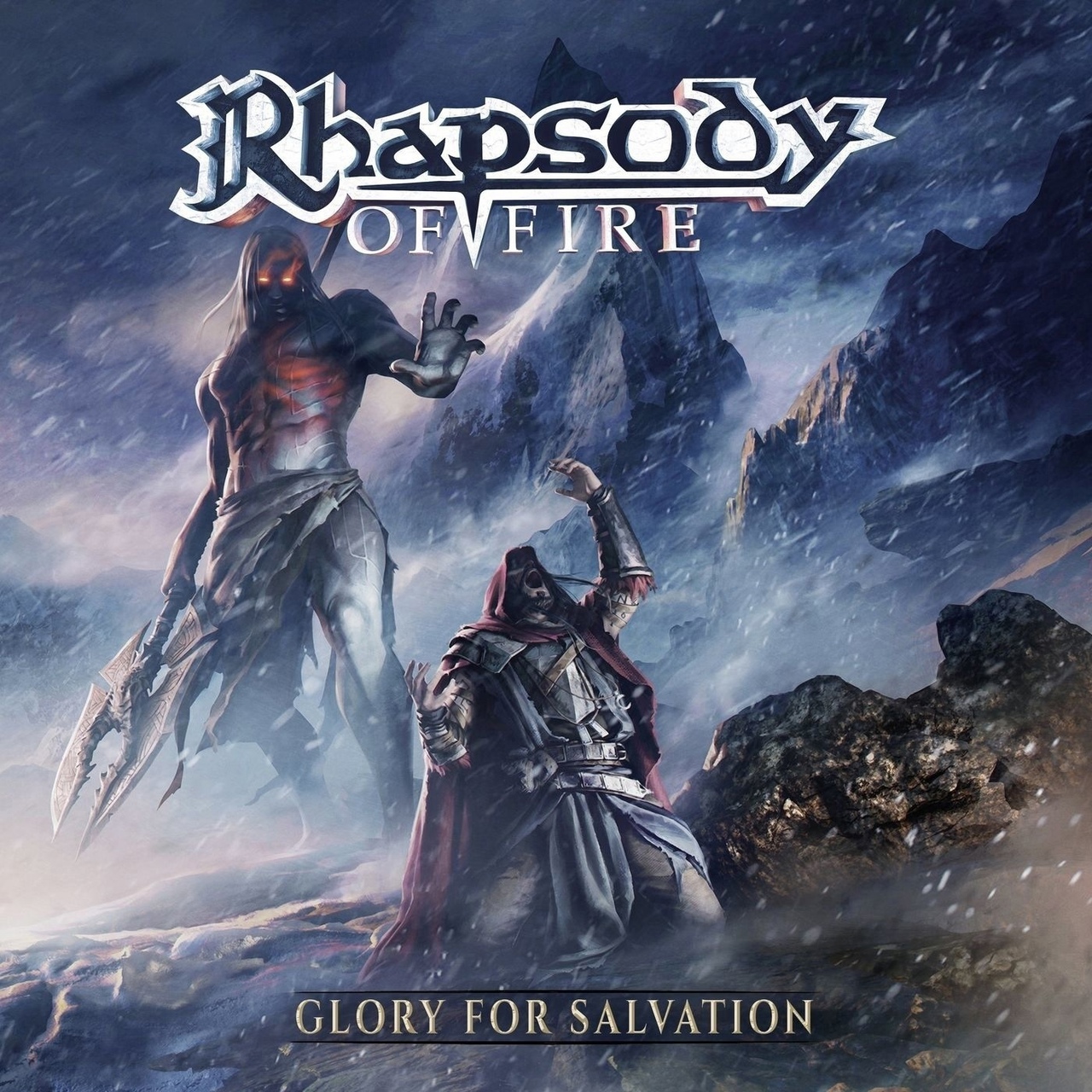 Обложка альбома. Предоставлена издателем Rhapsody Of Fire «Glory for Salvation»