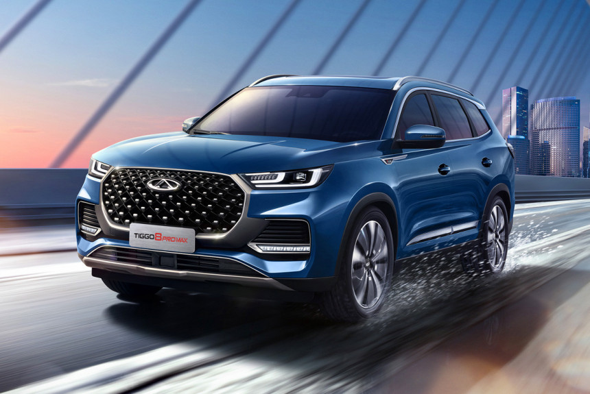 Автомобиль Chery Tiggo 8 Pro Max. Фото: Chery