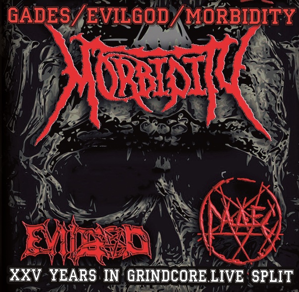 Обложка альбома. Предоставлена издателем Morbidity, Evilgod и Gades «XXV in Grindcore. Live Split»