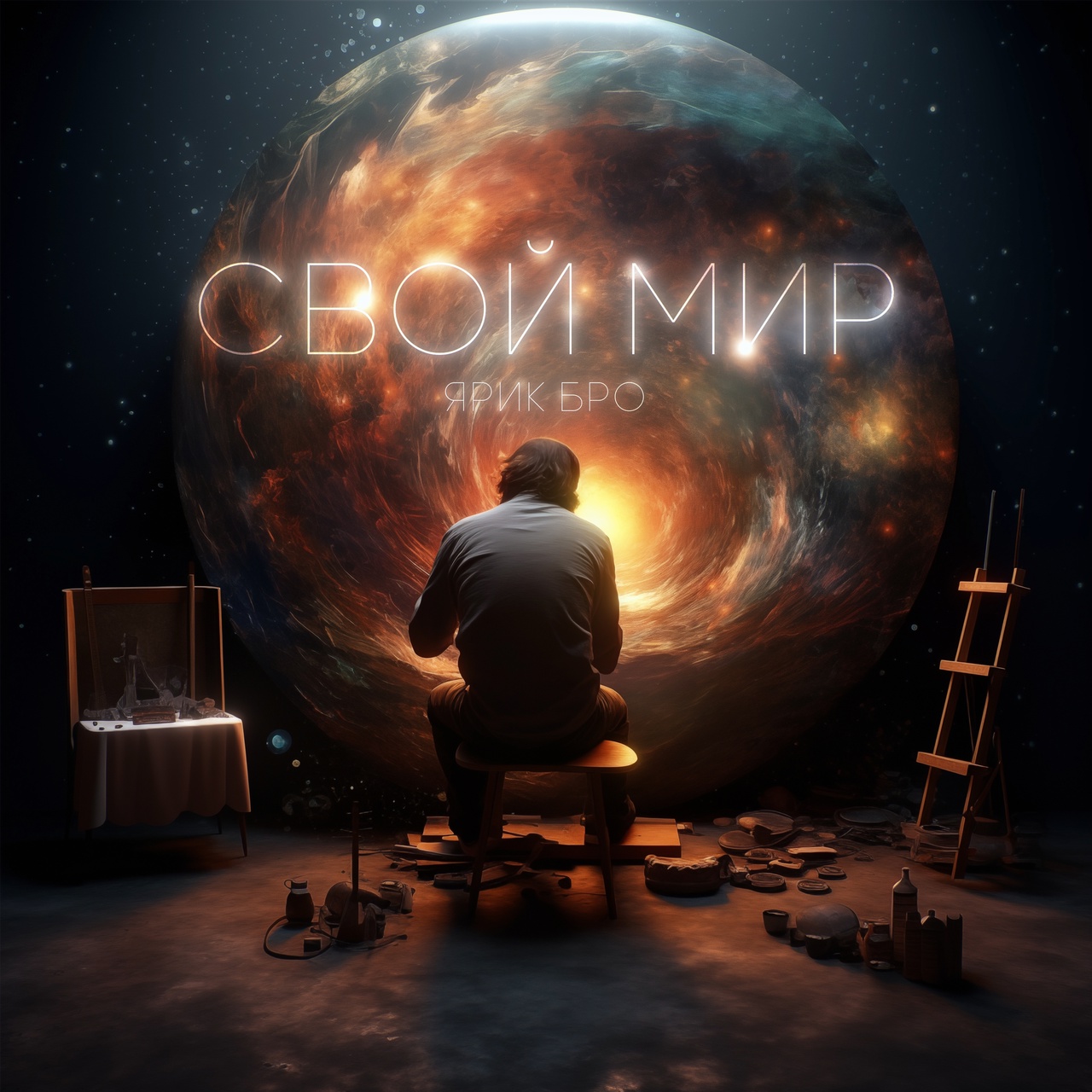 Обложка альбома. Предоставлена издателем Ярик Бро «Свой мир» (интернет-сингл)