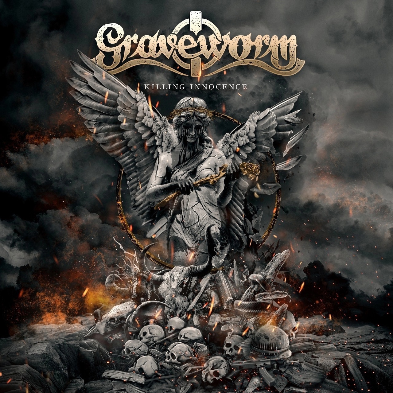 Обложка альбома. Предоставлена издателем Graveworm «Killing Innocence»