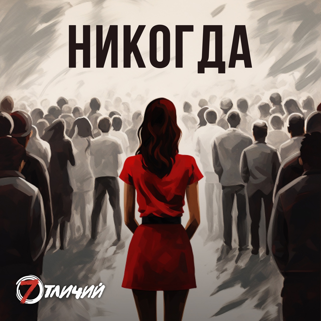 Обложка альбома. Предоставлена издателем 7 отличий «Никогда» (интернет-сингл)
