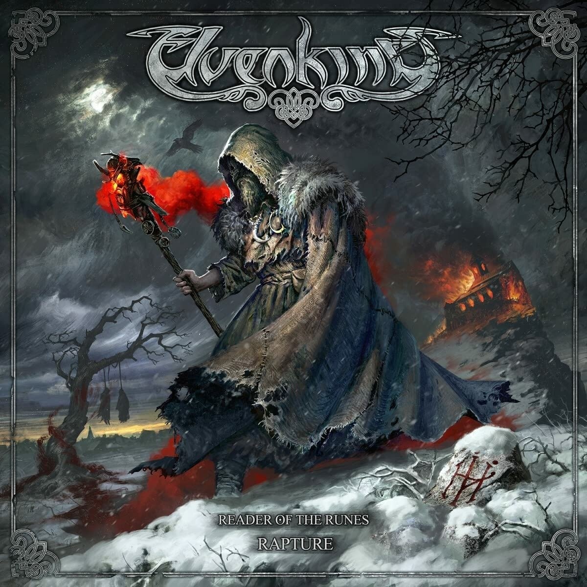 Обложка альбома. Предоставлена издателем Elvenking «Reader of the Runes - Rapture»