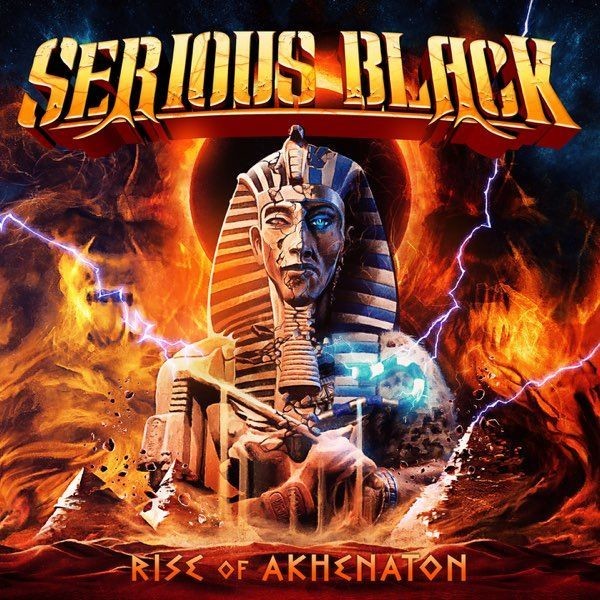 Обложка альбома. Предоставлена издателем Serious Black «Rise of Akhenaton»