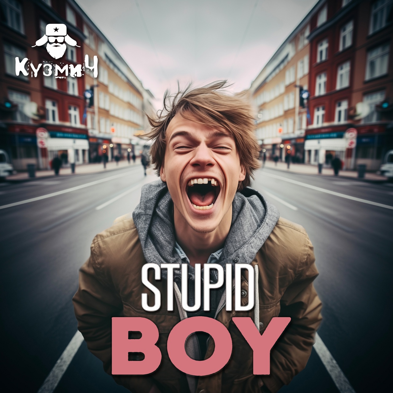Обложка альбома. Предоставлена издателем КузмиЧ «Stupid Boy» (интернет-сингл)
