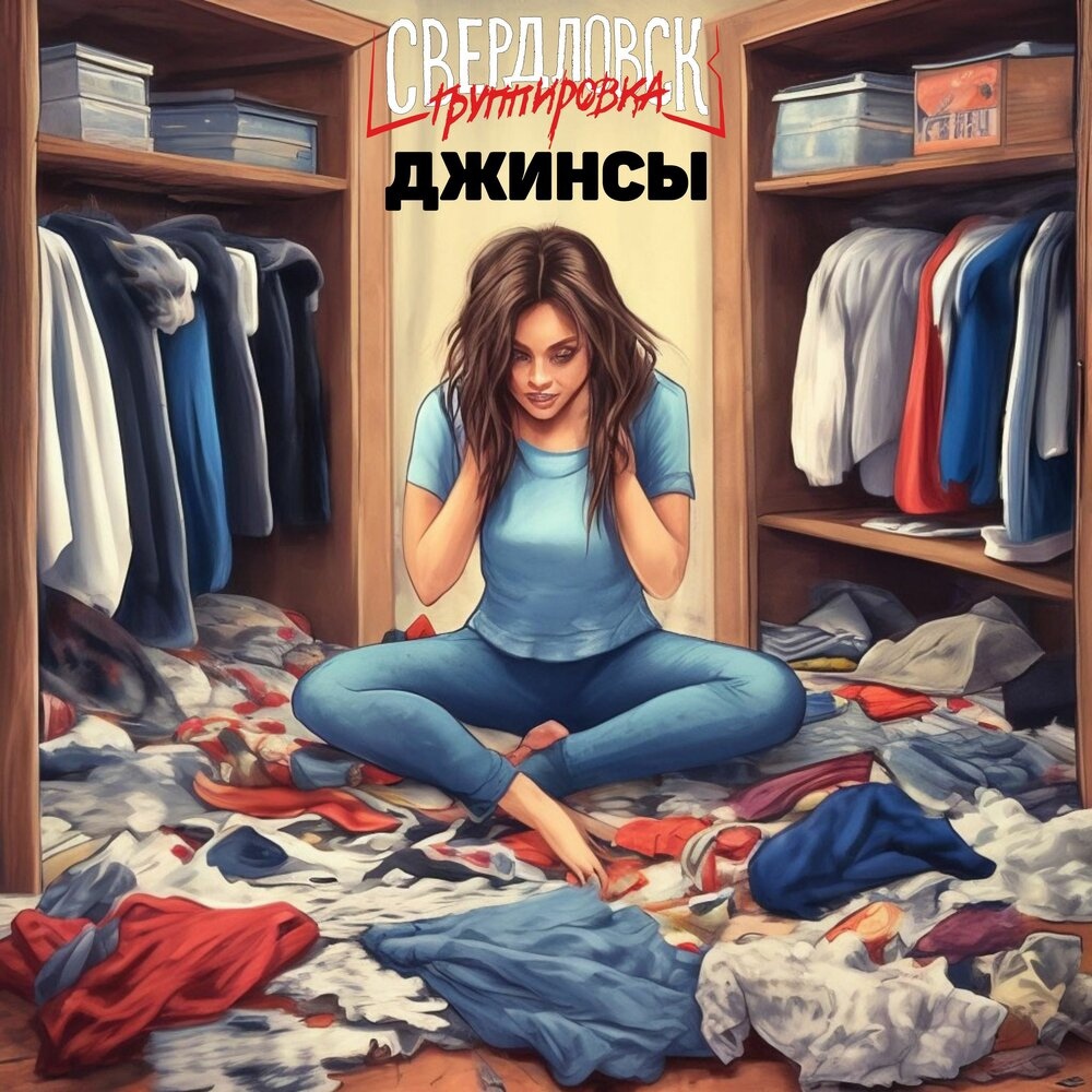 Обложка альбома. Предоставлена издателем Группировка Свердловск «Джинсы»