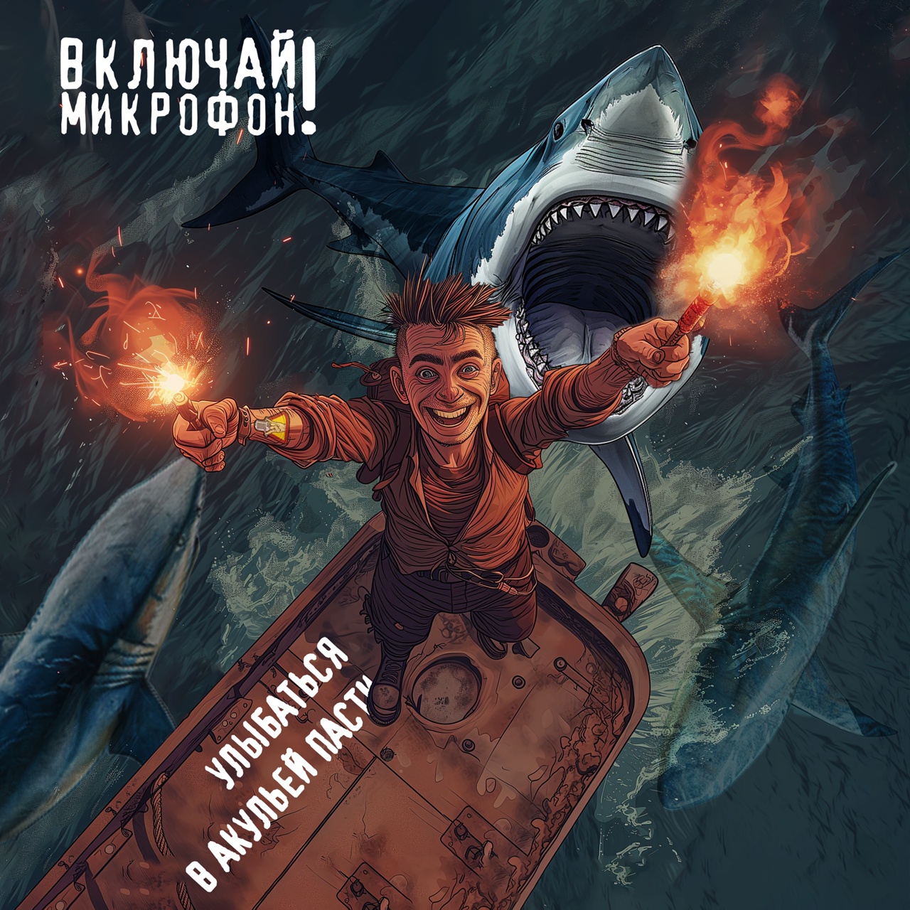 Включай микрофон! «Улыбаться в акульей пасти» (интернет-сингл)