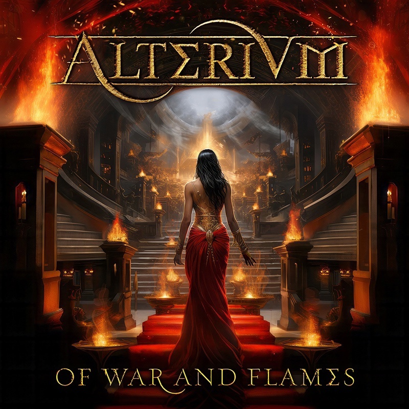 Обложка альбома. Предоставлена издателем Alterium «Of War And Flames»