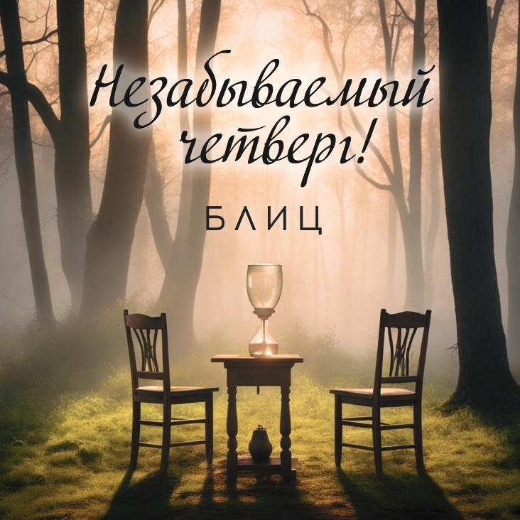 Обложка. Предоставлена издателем Незабываемый четверг! «Блиц» (интернет-сингл)