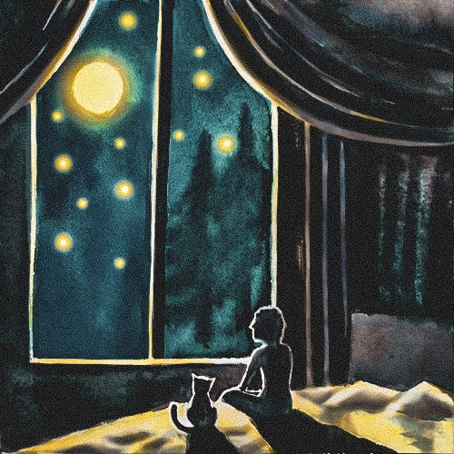 Обложка альбома. Предоставлена издателем Ловитура «Падают звезды» (интернет-сингл)
