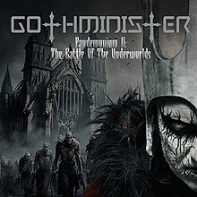 Обложка альбома. Предоставлена издателем Gothminister «Pandemonium II: The Battle of the Underworlds»