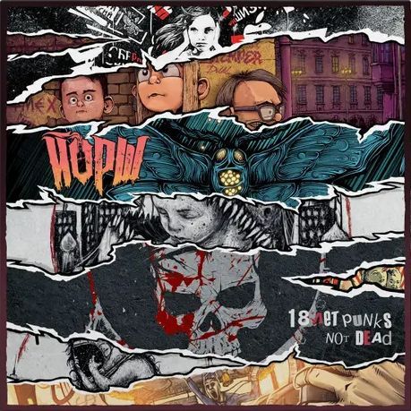Обложка альбома. Предоставлена издателем ЙОРШ «18 лет punks not dead» (винил)