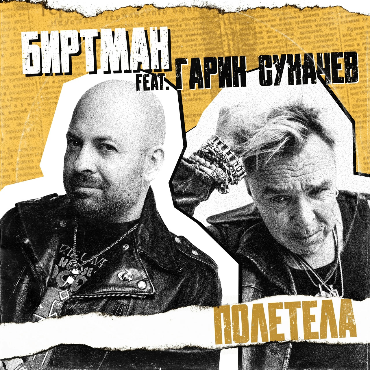 Обложка альбома. Предоставлена издателем Биртман feat. Гарик Сукачев «Полетела» (интернет-сингл)