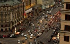 Перекресток улиц Тверская и Моховая в Москве. Фото с сайта allo495.ru