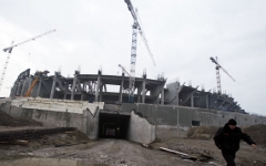 Строительство «Газпром-Арены» © РИА Новости, Вадим Жернов Строительство «Газпром-Арены» © РИА Новости, Вадим Жернов