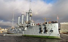 Крейсер «Аврора». Фото с сайта aurora.org.ru Крейсер «Аврора». Фото с сайта aurora.org.ru