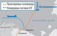 Проект освоения Штокмановского месторождения Проект освоения Штокмановского месторождения