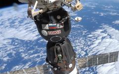 Cтыковка «Союза» c МКС. Фото с сайта federalspace.ru Cтыковка «Союза» c МКС. Фото с сайта federalspace.ru