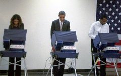 Барак Обама на избирательном участке. Фото из его Twitter @BarackObama Барак Обама на избирательном участке. Фото из его Twitter @BarackObama