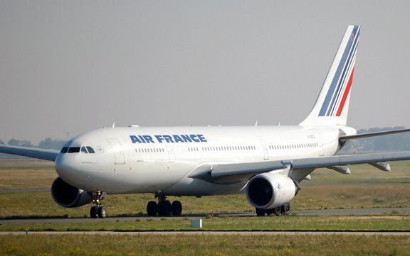 Самолет Air France. Фото с сайта thetotalcollapse.com