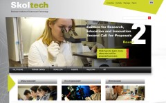 Скриншот главной страницы сайта skolkovotech.ru Скриншот главной страницы сайта skolkovotech.ru