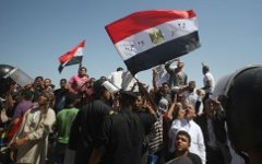 Демонстрация в Египте. Фото с сайта arabianbusiness.com Демонстрация в Египте. Фото с сайта arabianbusiness.com