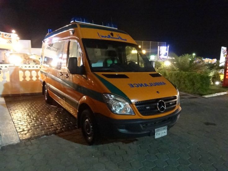 Египетская машины скорой помощи. Фото с сайта ambulance-photos.com