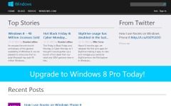 Скриншот сайта blogs.windows.com Скриншот сайта blogs.windows.com