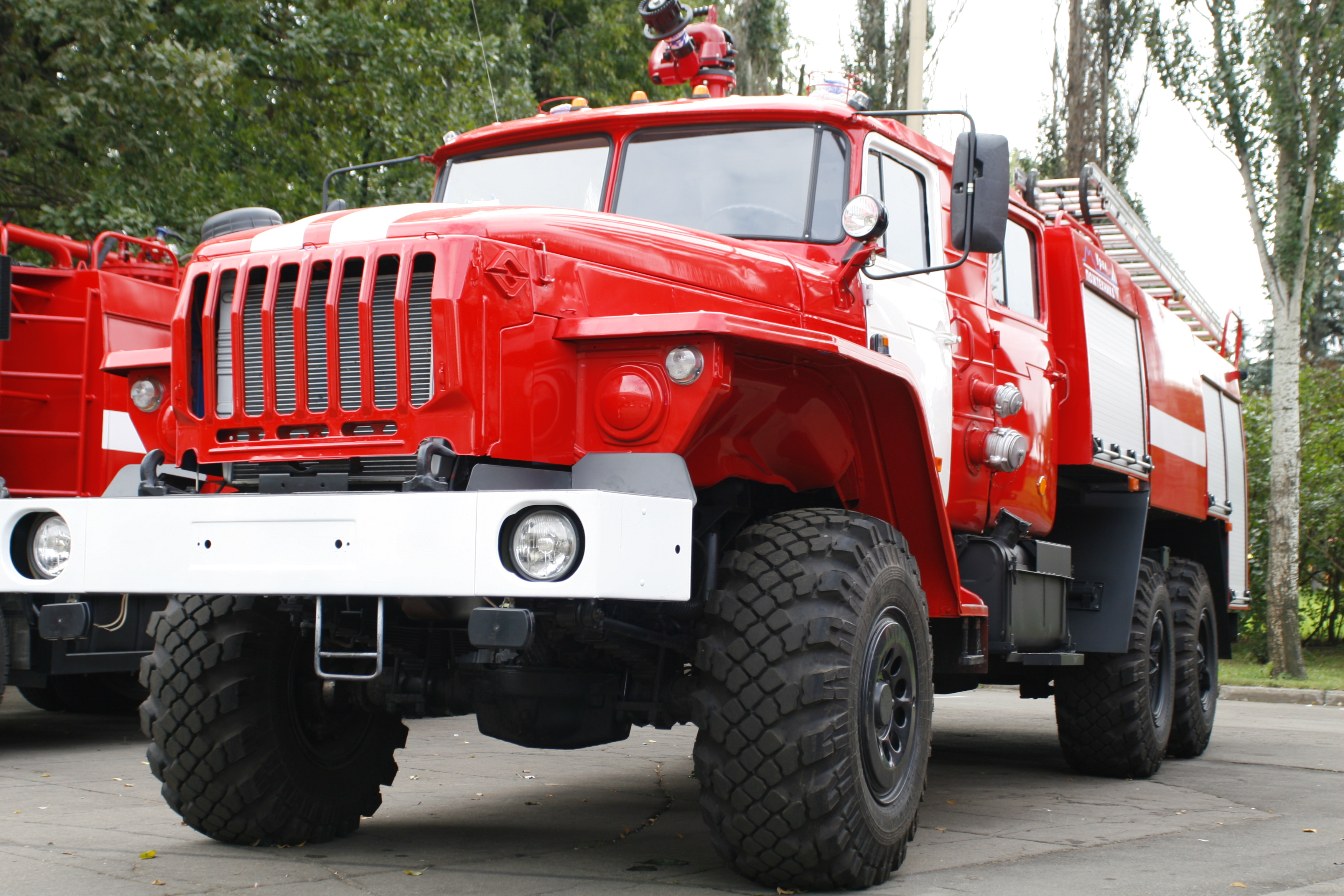 Пожарная машина © KM.RU