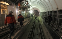 Строительные работы в метро © РИА Новости, Илья Питалев Строительные работы в метро © РИА Новости, Илья Питалев