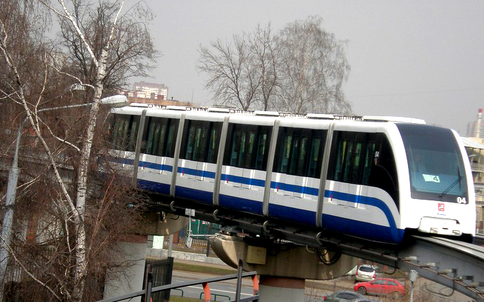 Московский монорельс © KM.RU Московский монорельс © KM.RU