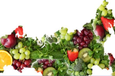 Съедобная карта России. Фото с сайта agro.ru