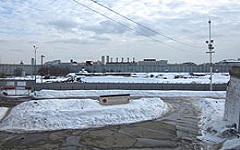 Пустырь на месте гостиницы «Россия», фото: moscow-live.ru