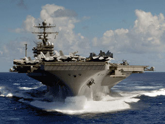 «Авраам Линкольн». Фото с сайта navy.mil
