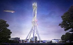 Multiple natures - fibrous tower, фото: thefabweb.com