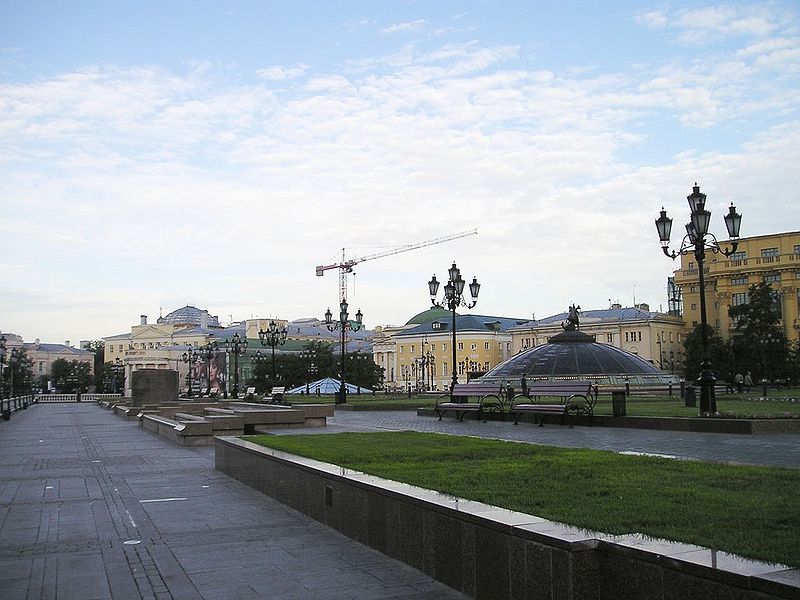 Манежная площадь. Фотография с сайта wikipedia.org
