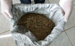 Мешок конопли, фото с сайта donnews.ru